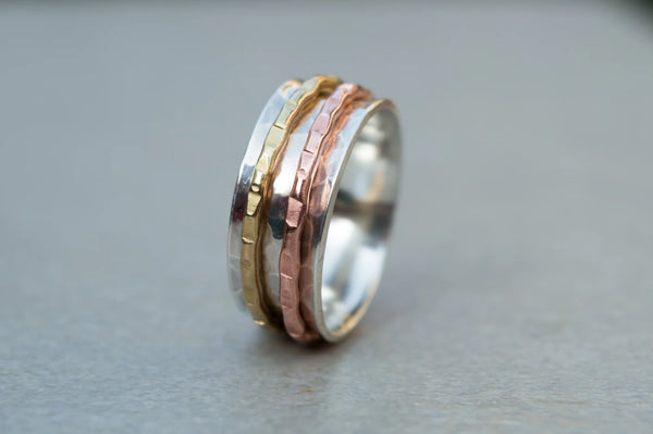 spinners rings- ασημενια δαχτυλιδια χειροποιητα