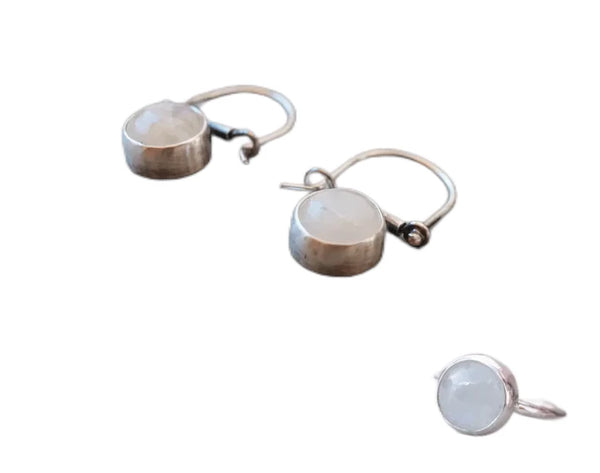 σετ σκουλαρίκια δαχτυλίδι ασημένιο χειροποίητο