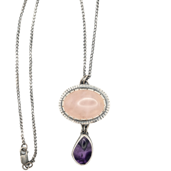 κολιε με ημιπολύτιμες πετρες