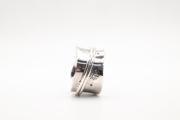 spinner δαχτυλιδια silverstro χειροποιητα απο ασημι 925