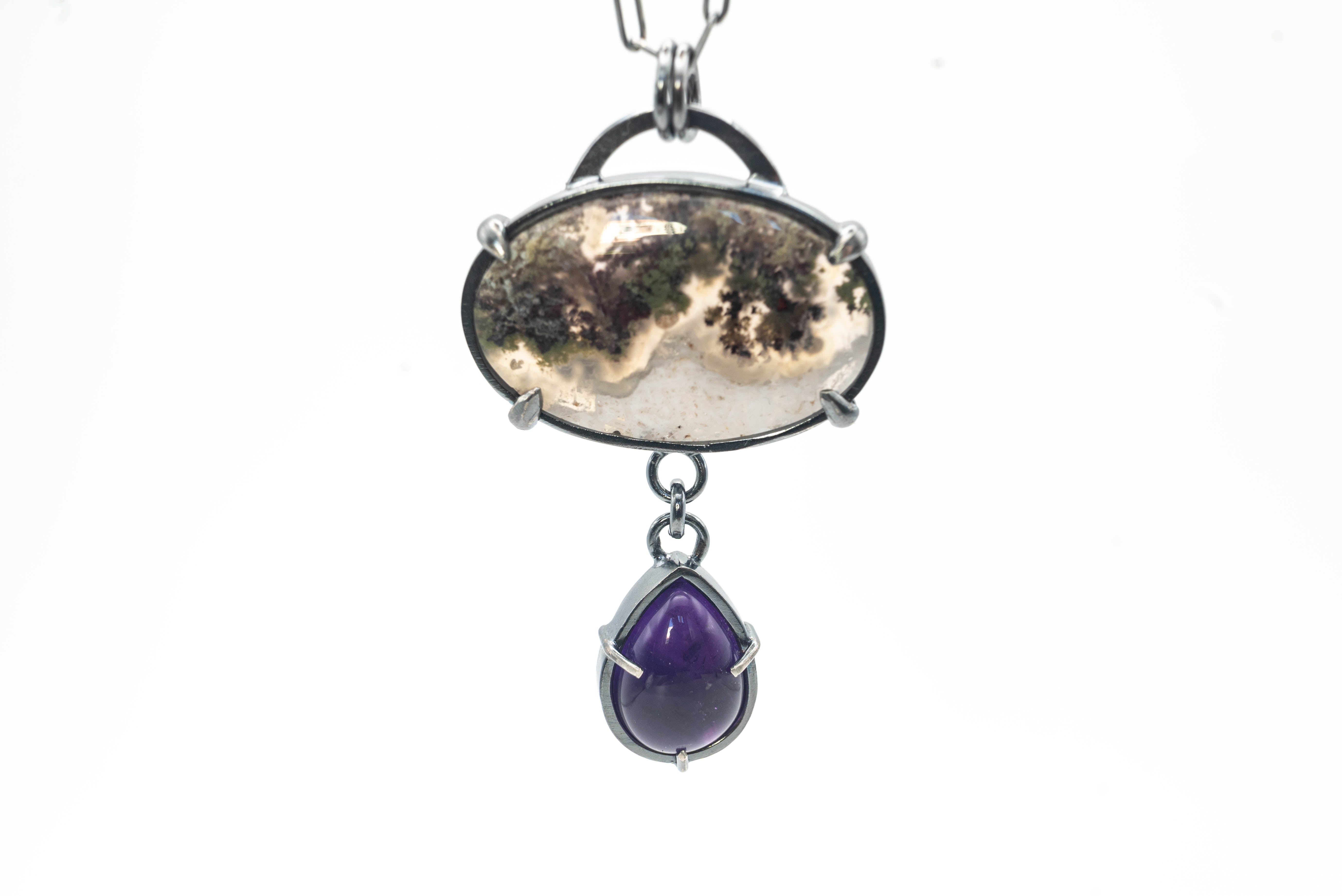 κολιε με αμέθυστο