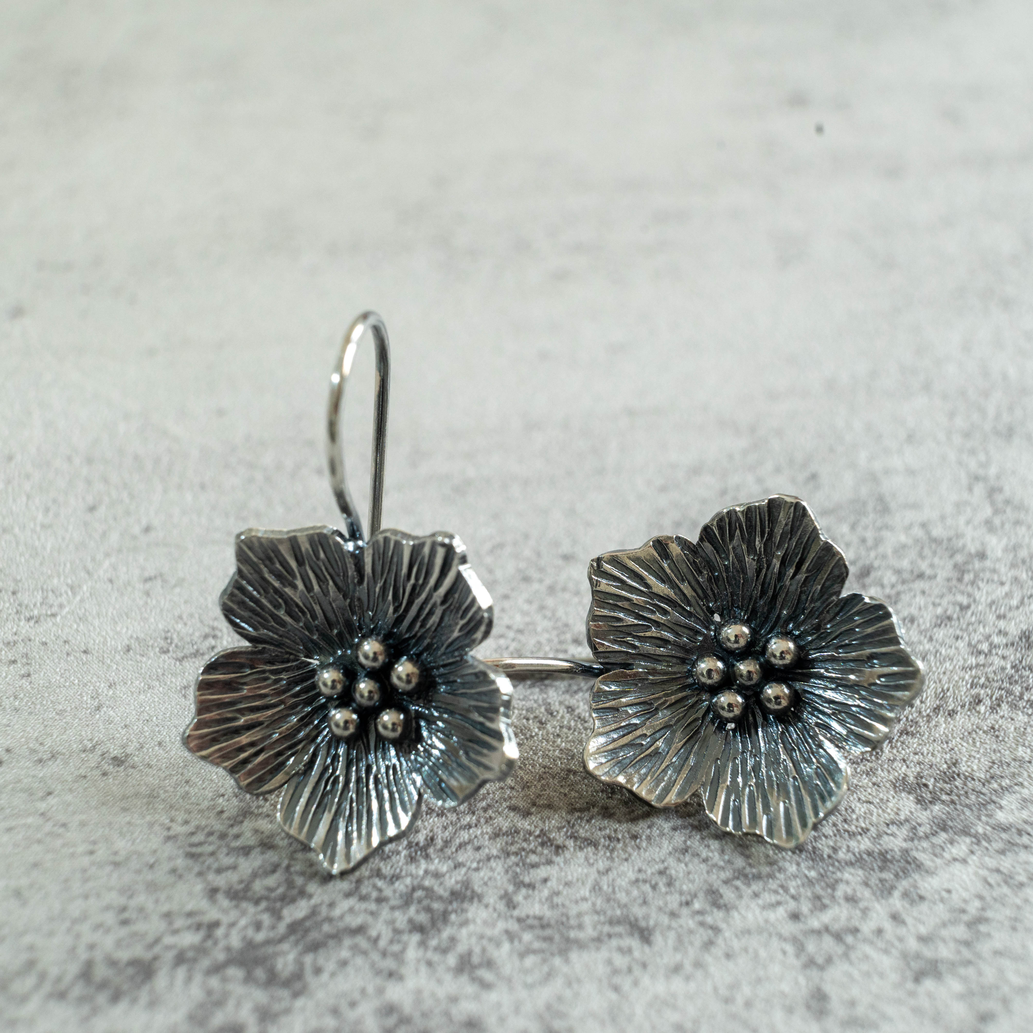 σκουλαρικια λουλουδι