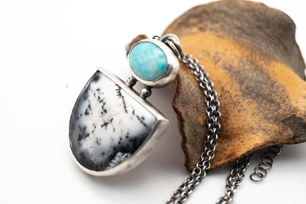 ασημενια κολιε χειροποίητα