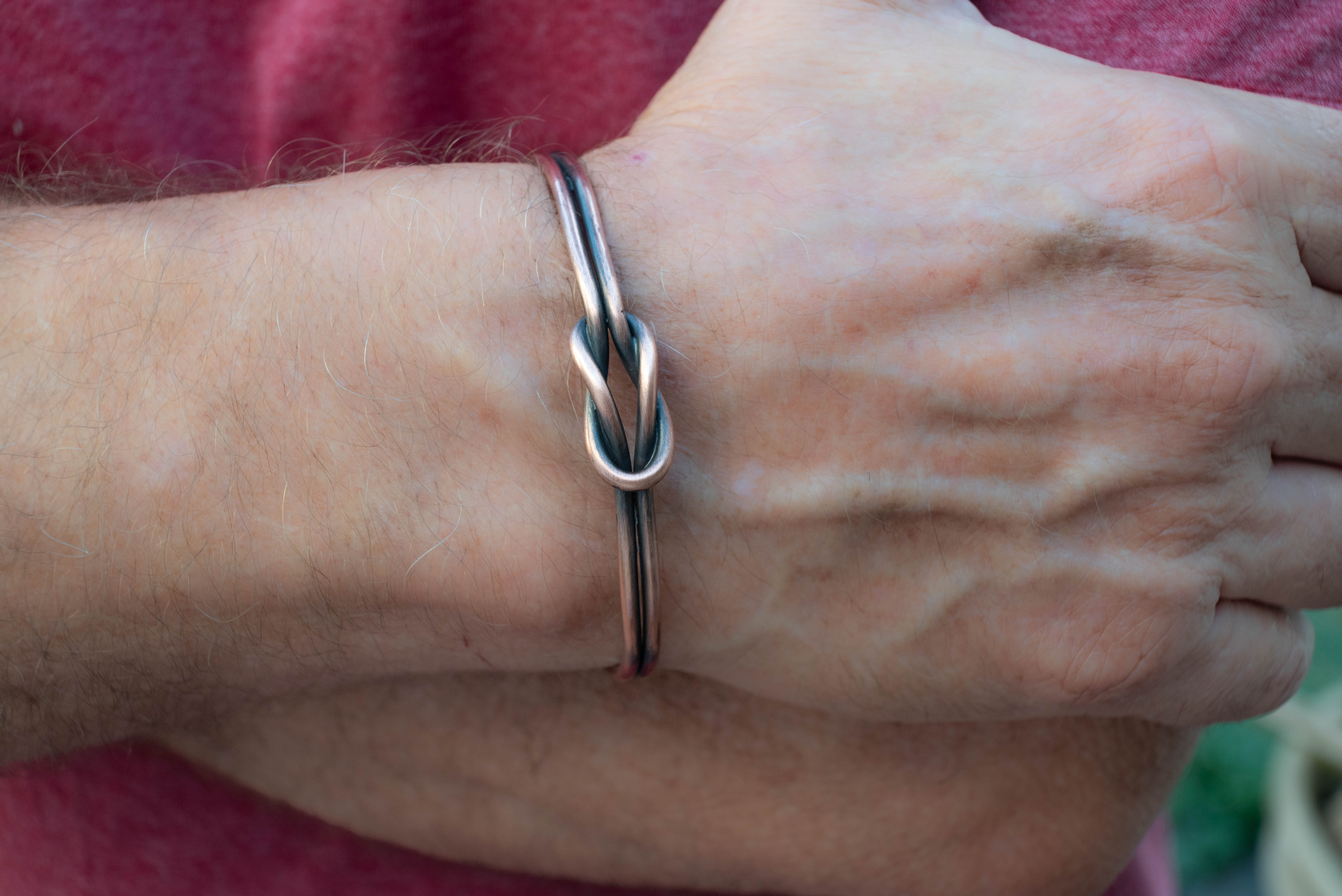 ανδρικο χαλκινο βραχιολι