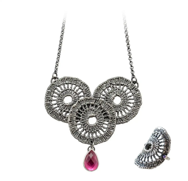 Motif Necklaces and Earrings