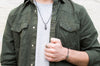 Men's silver Arrow necklace