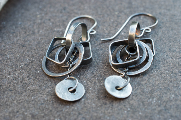 ασημενια σκουλαρικια