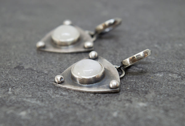 ασημένια σκουλαρίκια