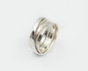 Silver wrapped ring