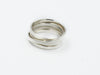 Silver wrapped ring