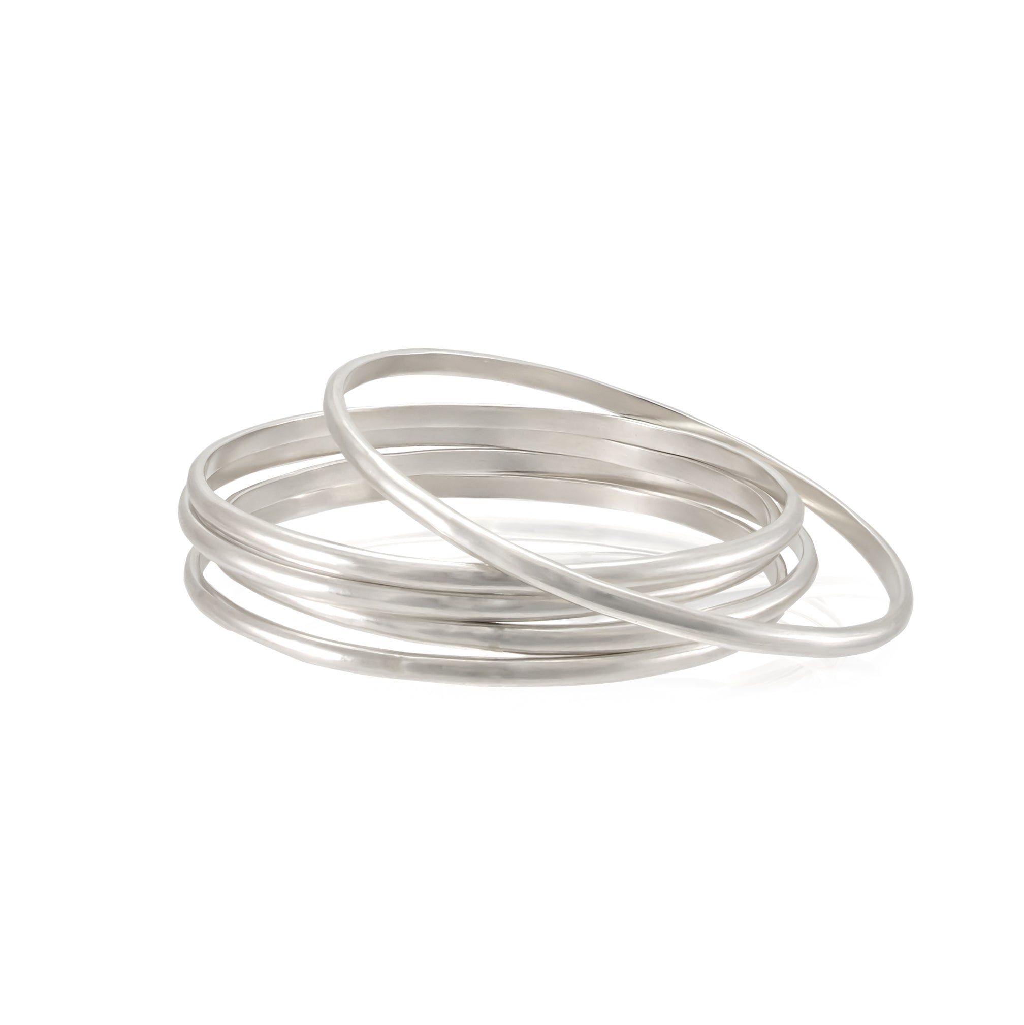 Silver Bar Bracelets