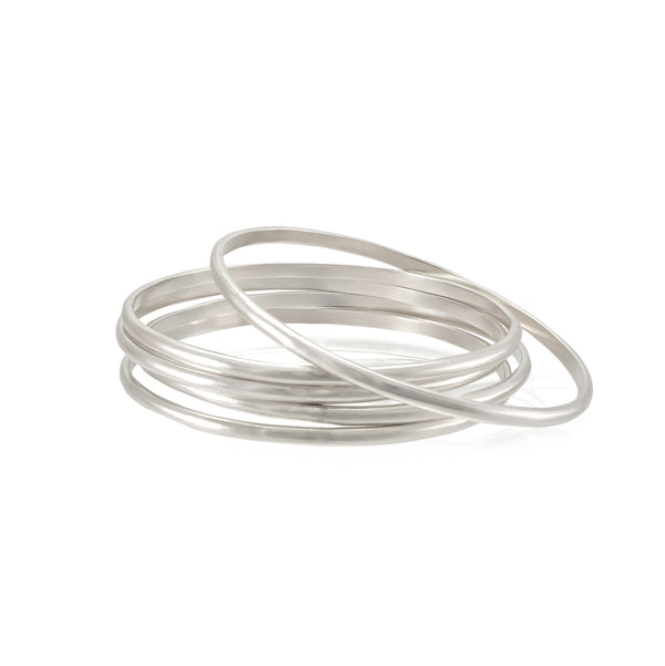 Silver Bar Bracelets