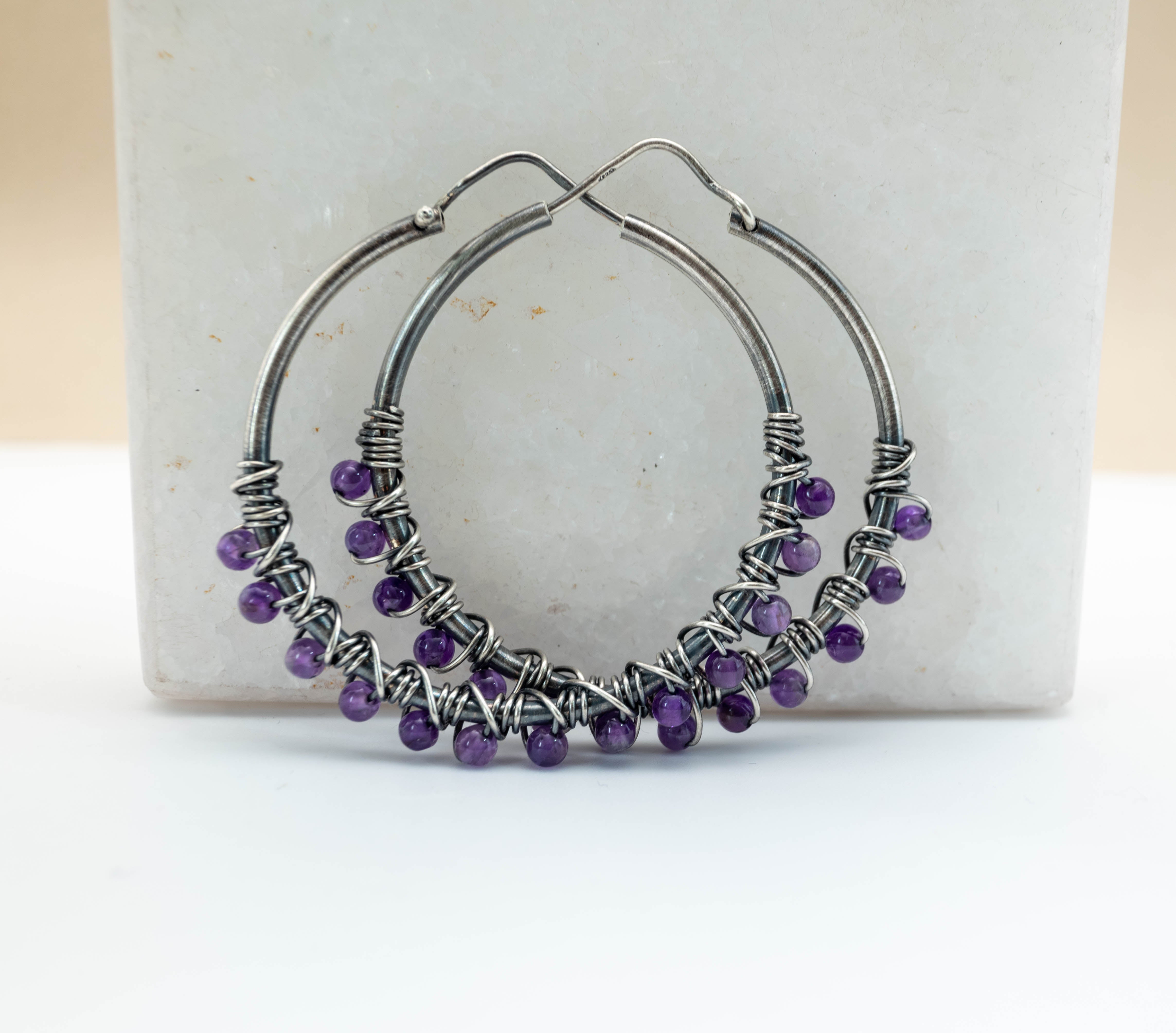 ασημενια σκουλαρίκια κρικοι