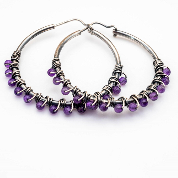 κοσμήματα με αμέθυστο