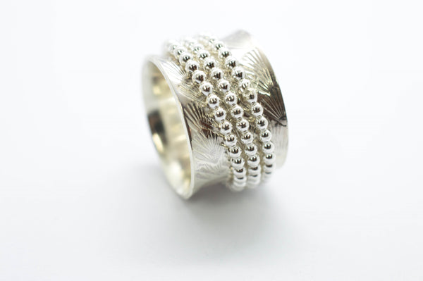 spinner rings ασημένια δαχτυλίδια χειροποίητα
