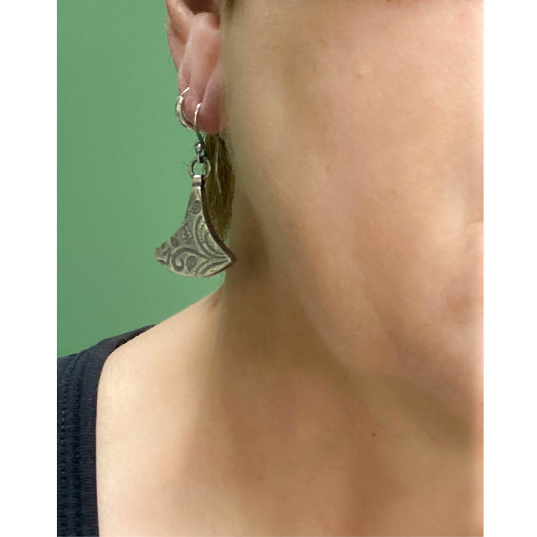 ασημενια σκουλαρικια