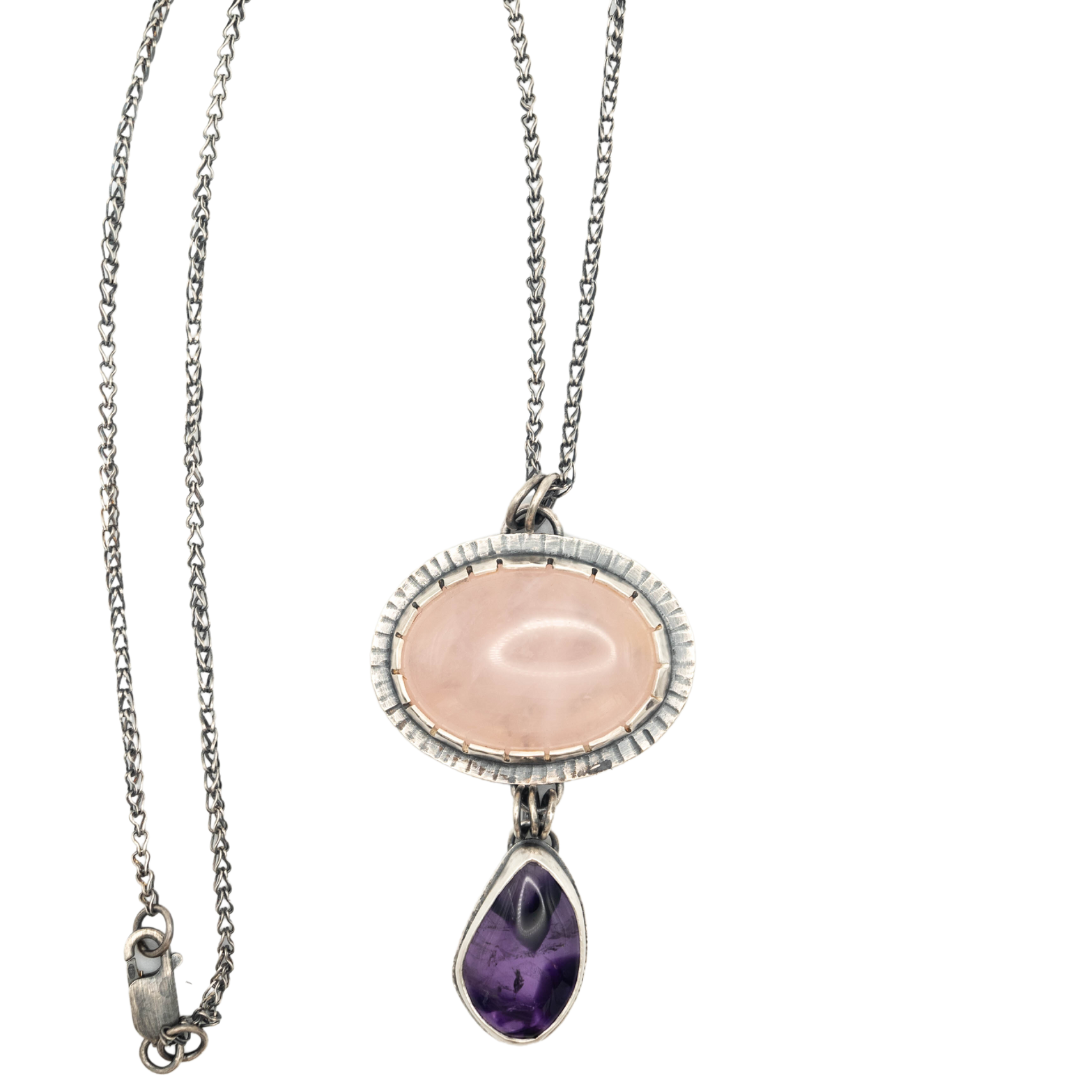 κολιε με ημιπολύτιμες πετρες