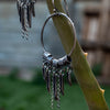 Σκουλαρίκια κρεμαστά Boho κοντινο πλανο - SILVERstro Κοσμήματα
