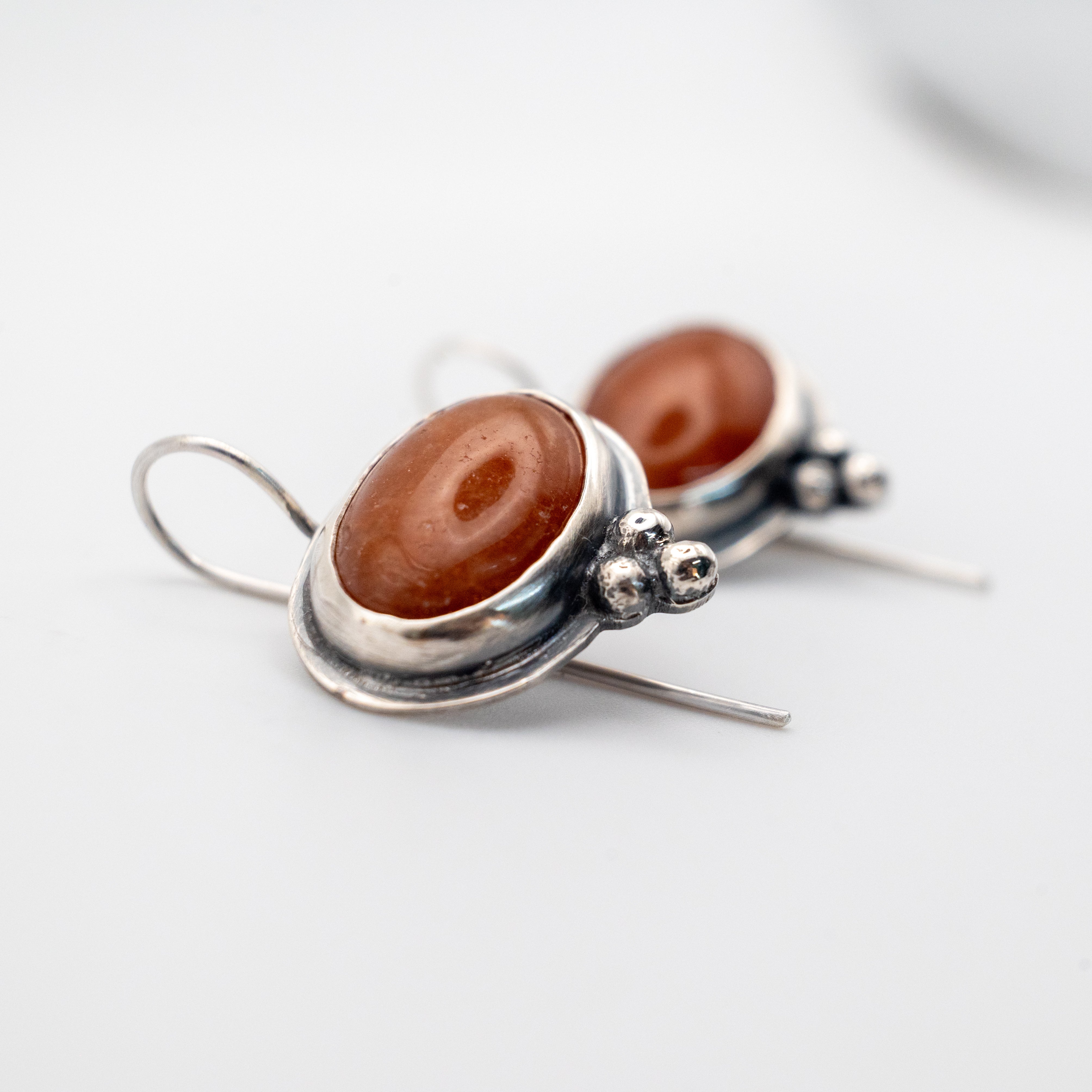 ασημενια σκουλαρικια με πετρες