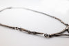  Silver Branch Necklace with Green Tourmaline