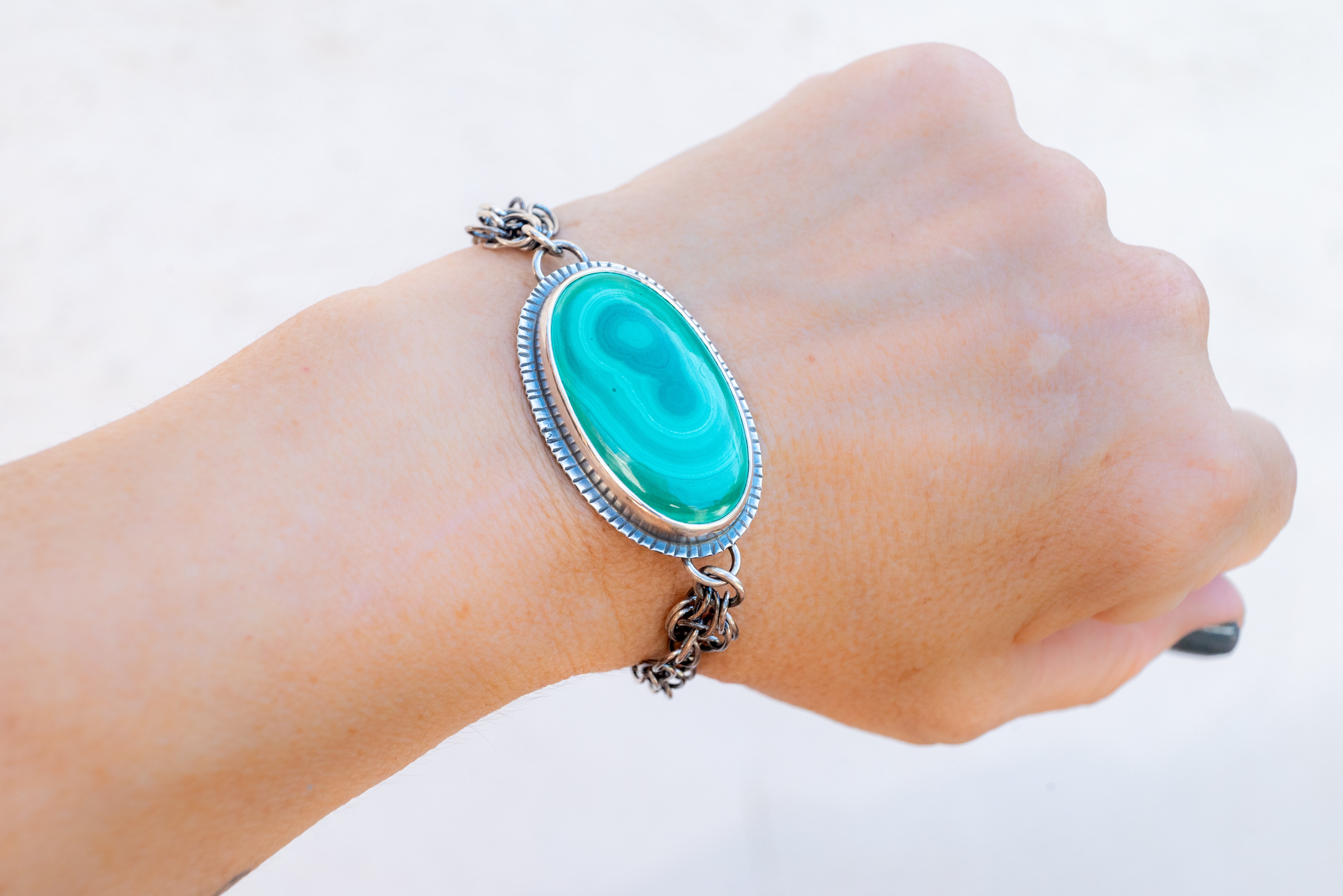 ασημενιο βραχιολι boho