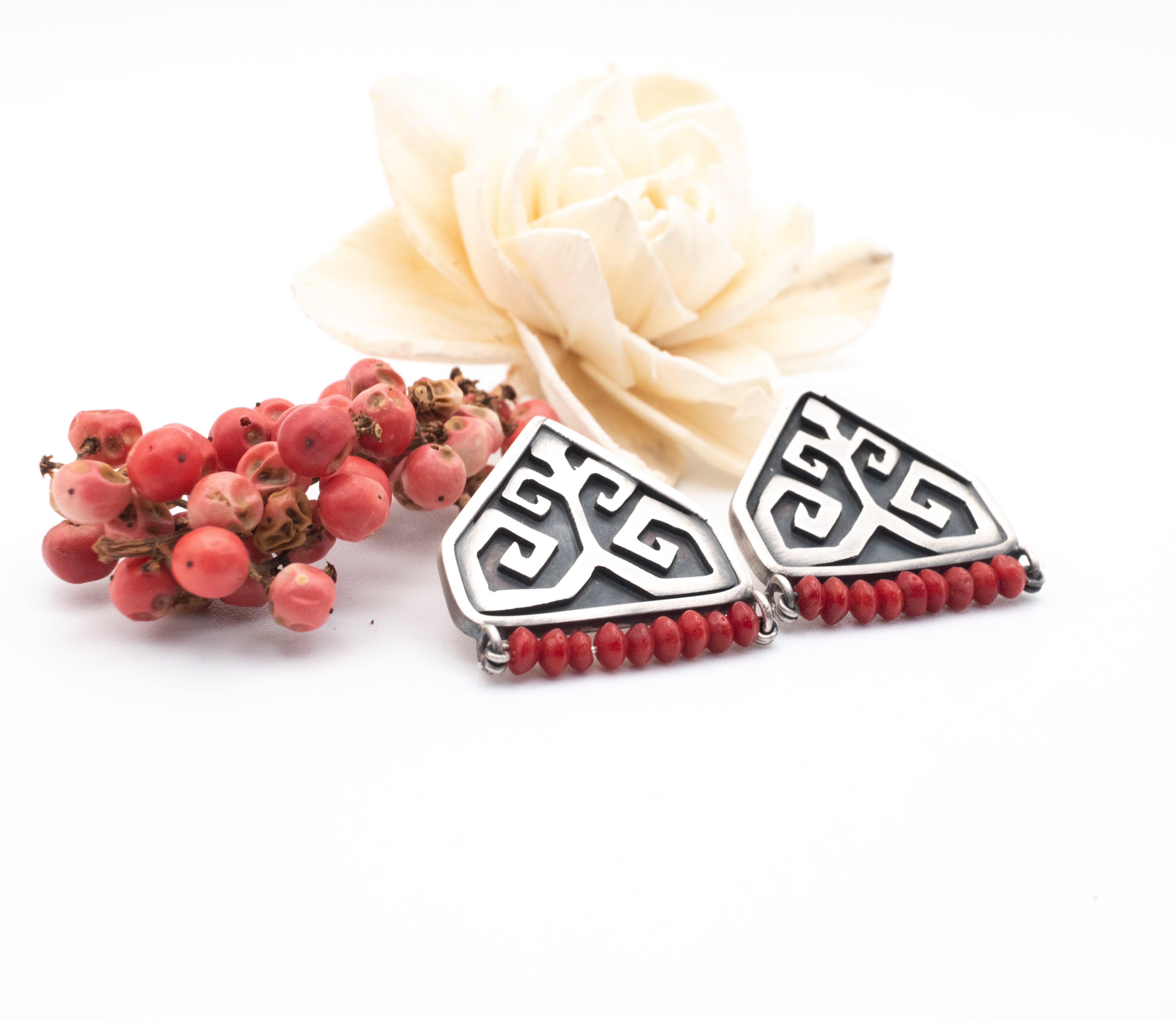 γεωμετρικα σκουλαρικια με πετρες