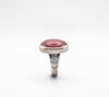 Handmade silver ring with Red Agate