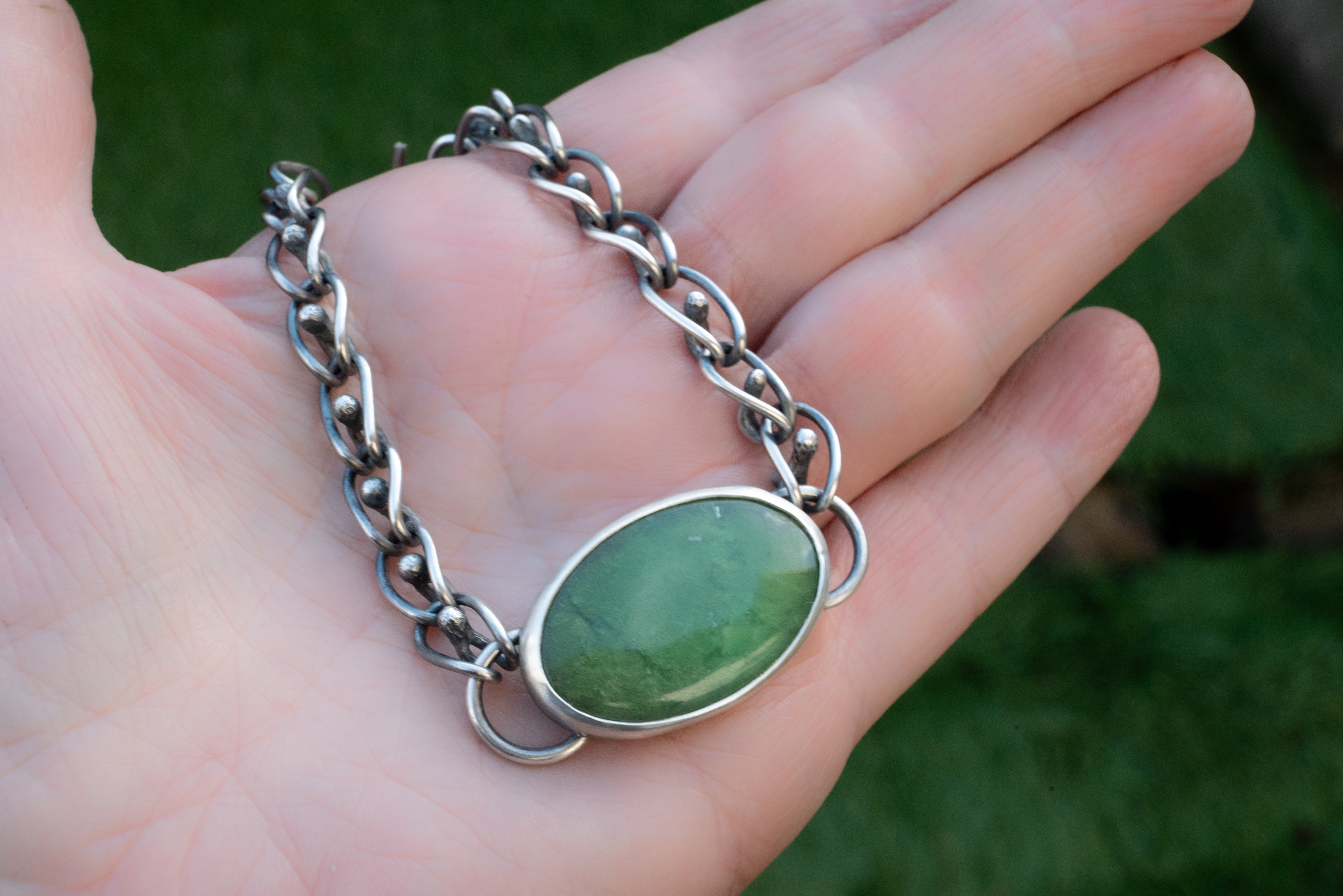 βραχιολι με πρασινη πετρα χανια