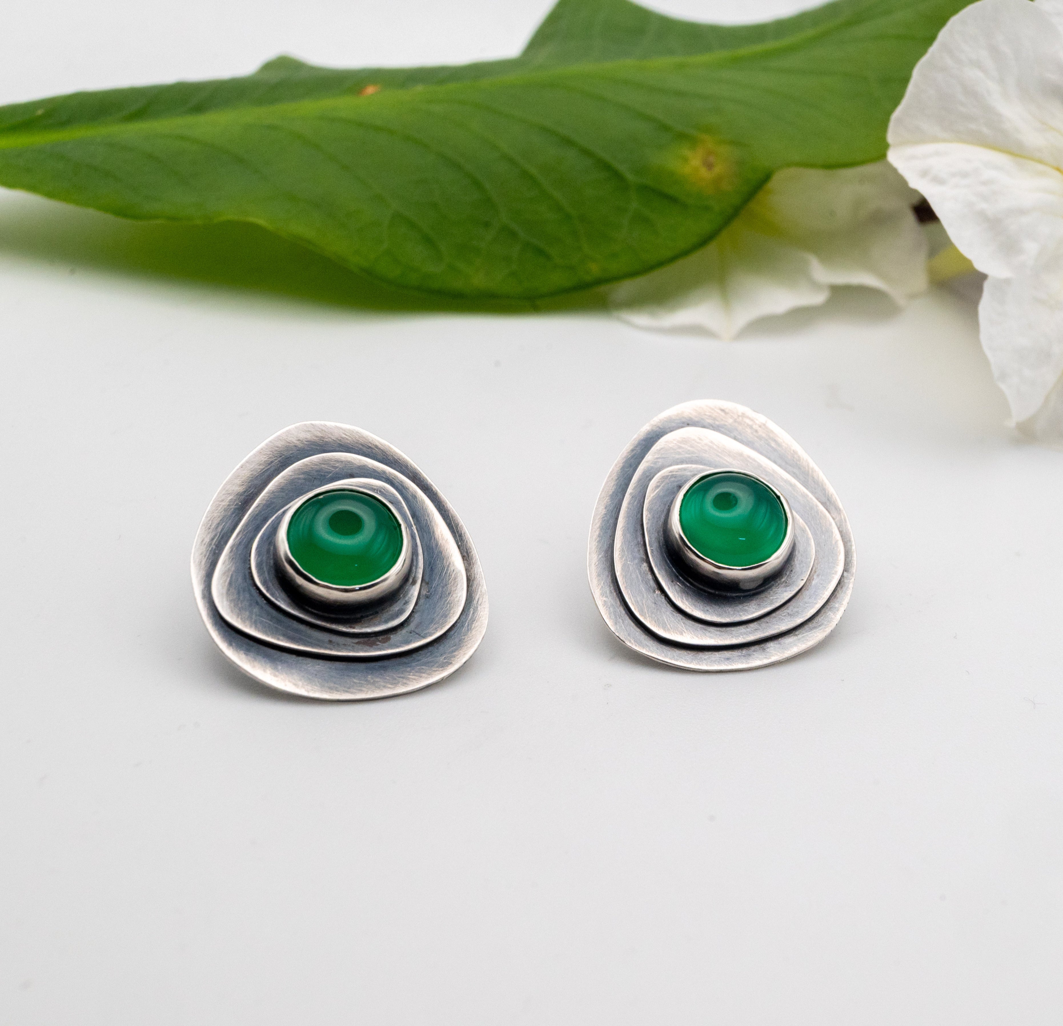 χειροποιητα ασημενια σκουλαρικια χανια