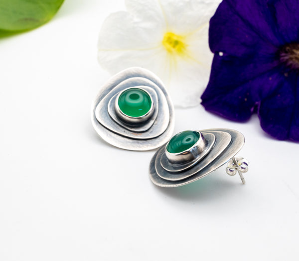 κοσμηματα με πρασινο ονυχα