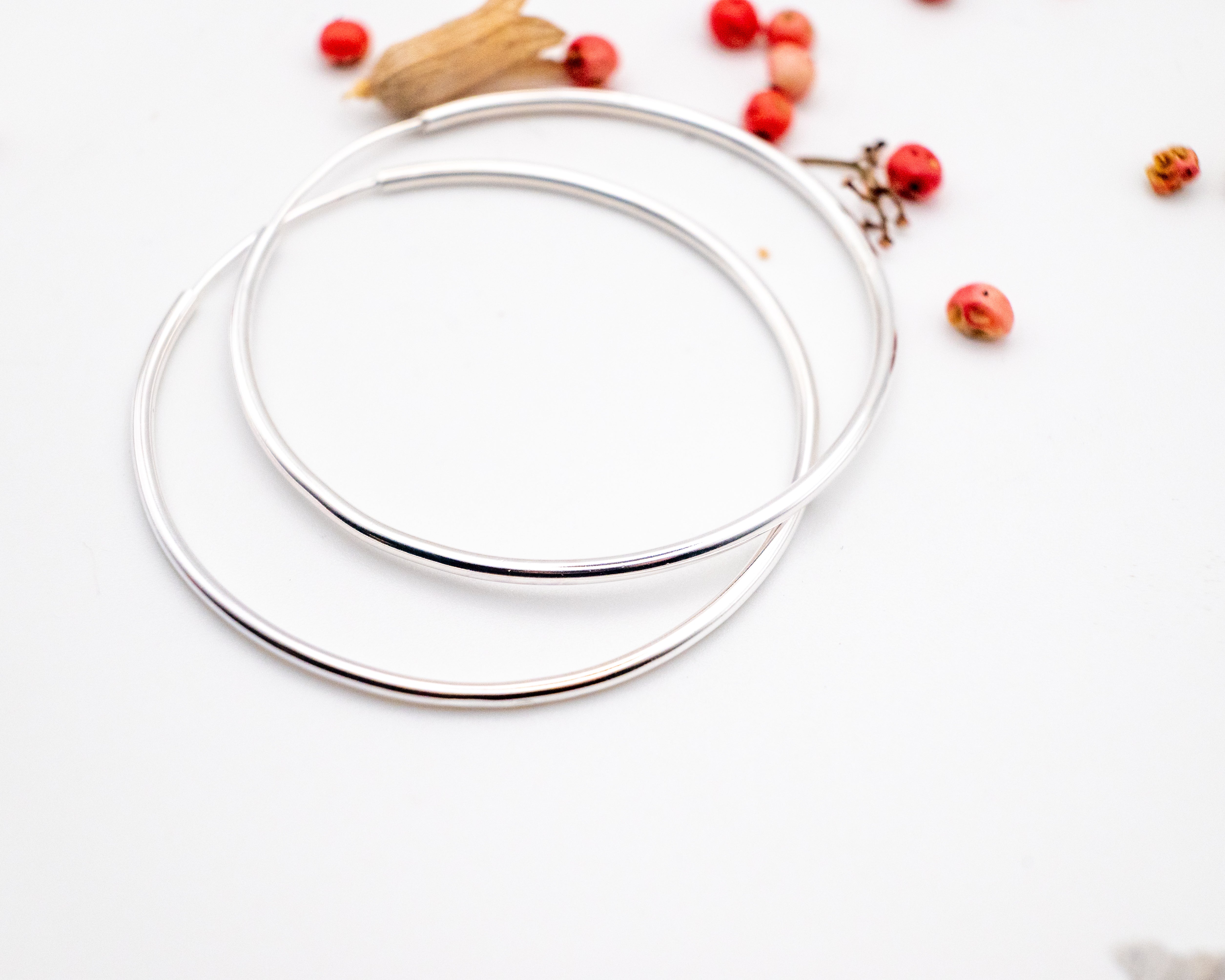 χειροποιητα σκουλαρικια ασημενια μεγαλα εντυπωσιακα boho