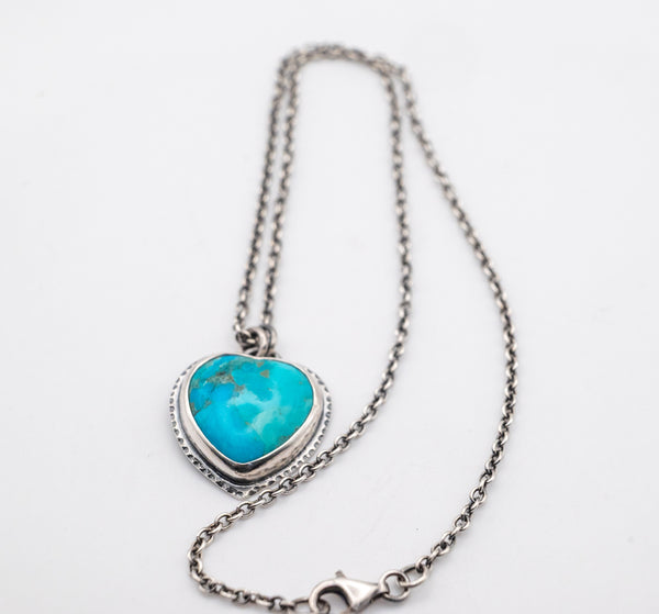 ασημενια κολιε boho με πετρες