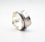 ασημενια spinner δαχτυλιδια χανια silverstro