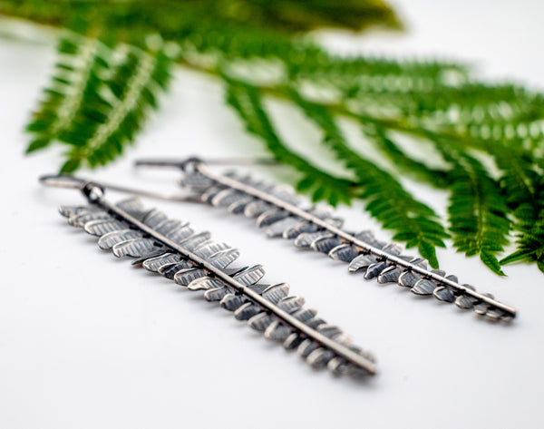 Boho chic σκουλαρικια ασημενια