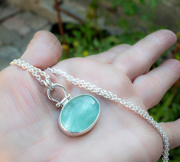 πρασινος φθορίτης κοσμηματα