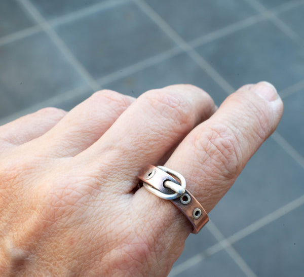 unisex δαχτυλιδι χαλκινοι