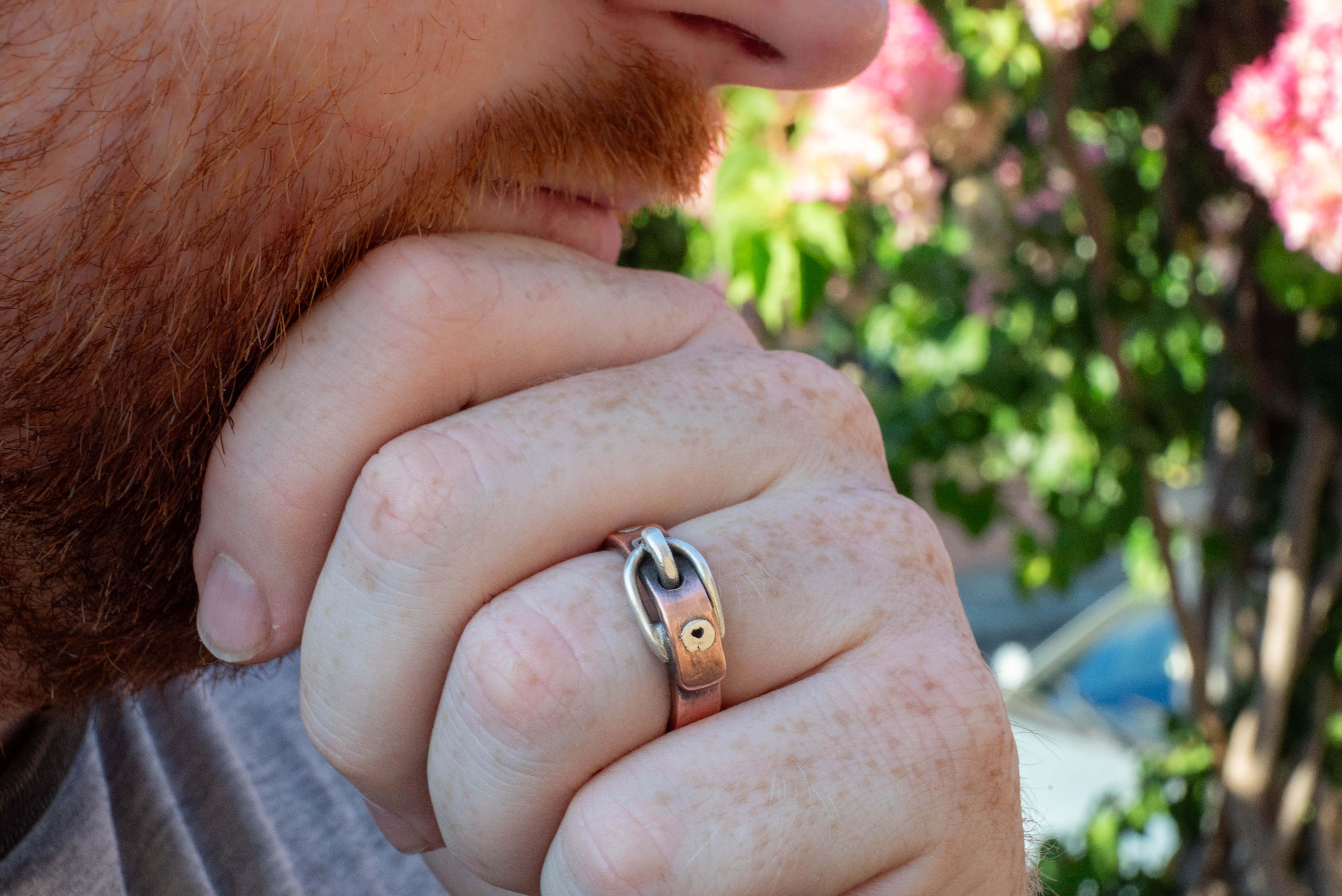 χαλκινα δαχτυλιδια χειροποιητα silverstro