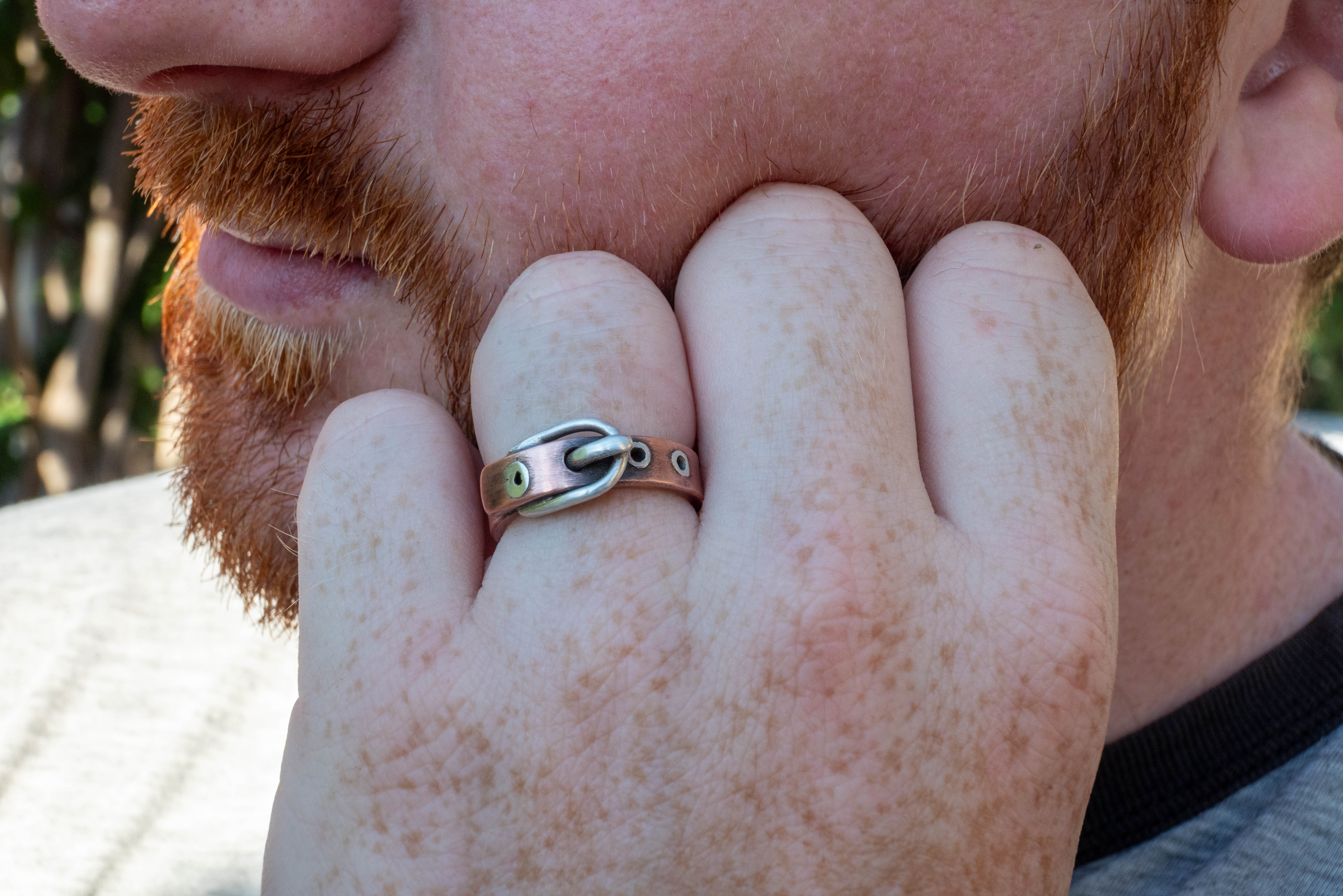 ιδιαιτερα χειροποιητα δαχτυλιδια απο χαλκο