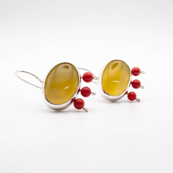 ασημενια σκουλαρικια κρεμαστα