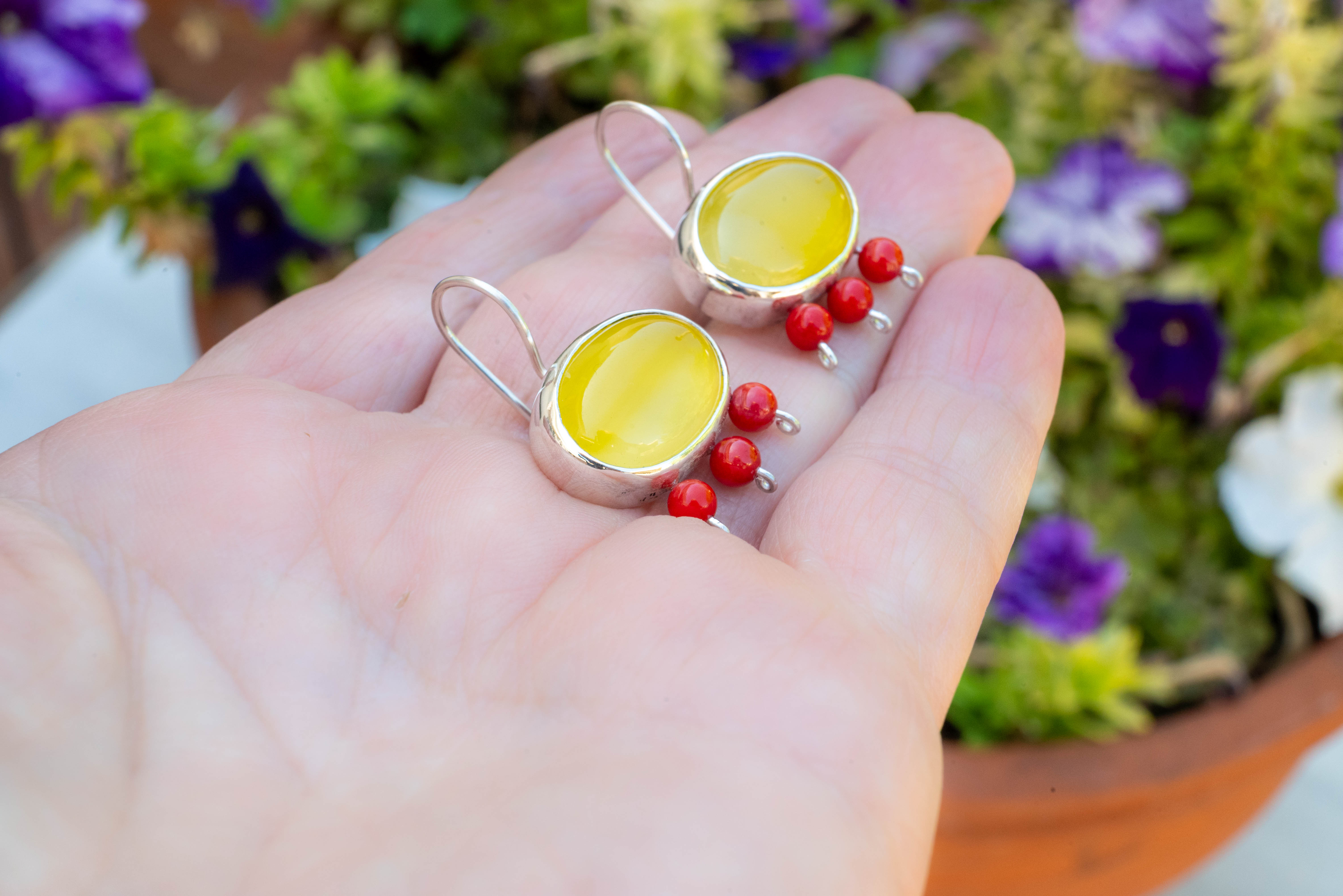 χειροποιητα κοσμηματα με ημιπολυτιμους λιθους