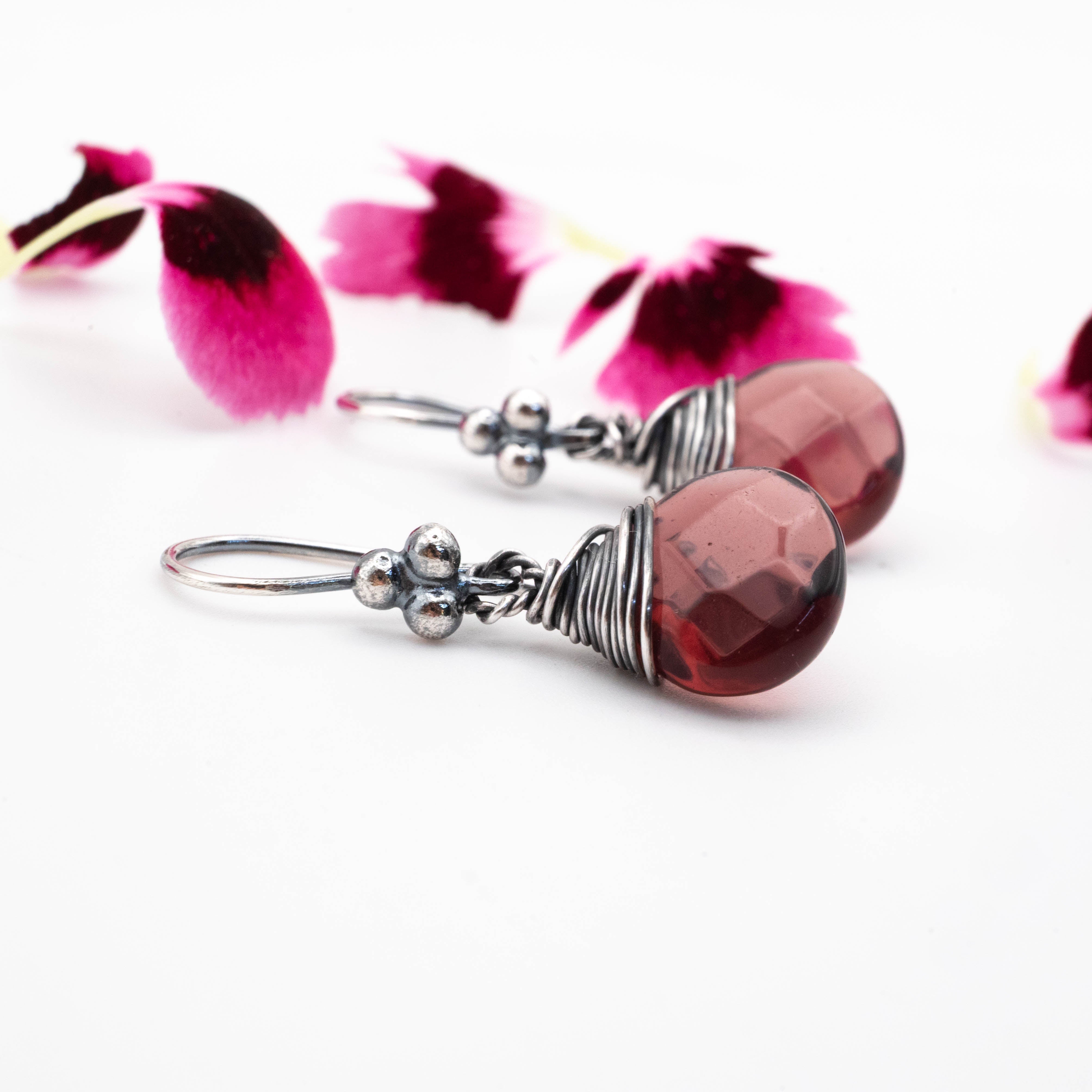 boho ασημενια σκουλαρικια