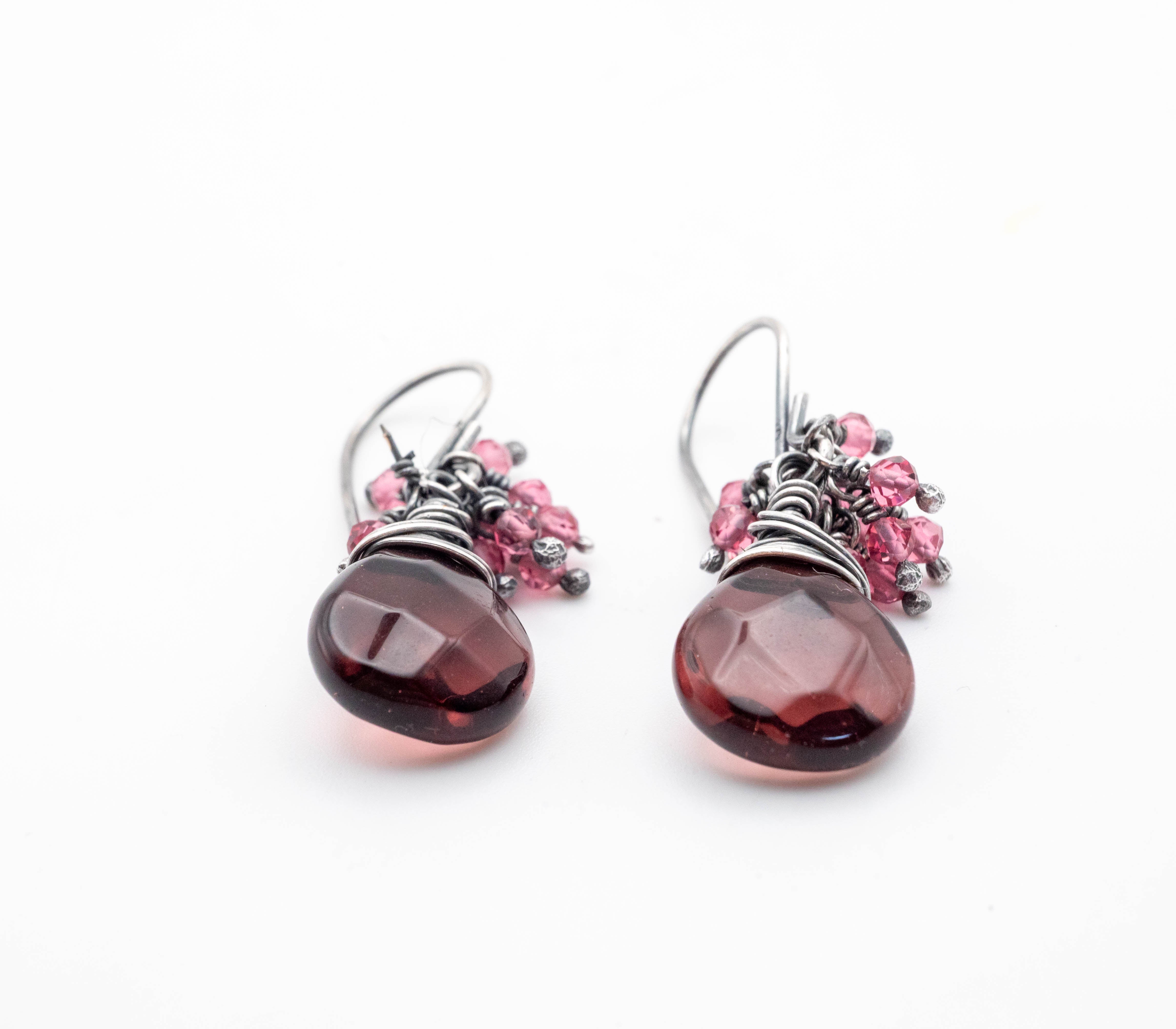 σκουλαρικια με γραναδα