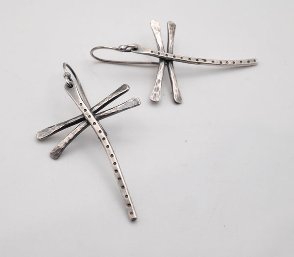 σκουλαρικια χειροποίητα απο ασημι 925