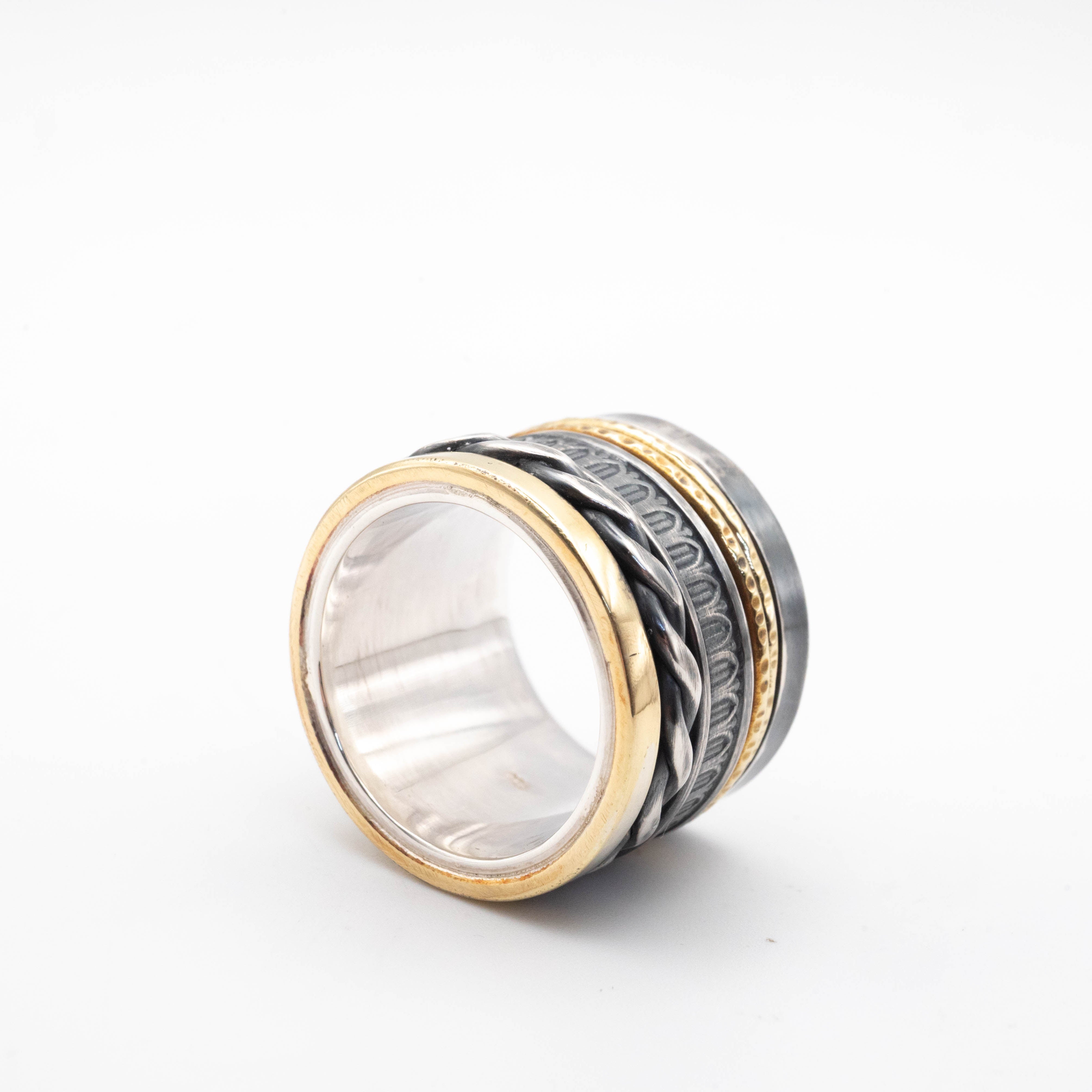 Δαχτυλίδι Ασημένιο Γυναικείο & Ανδρικό Spinner