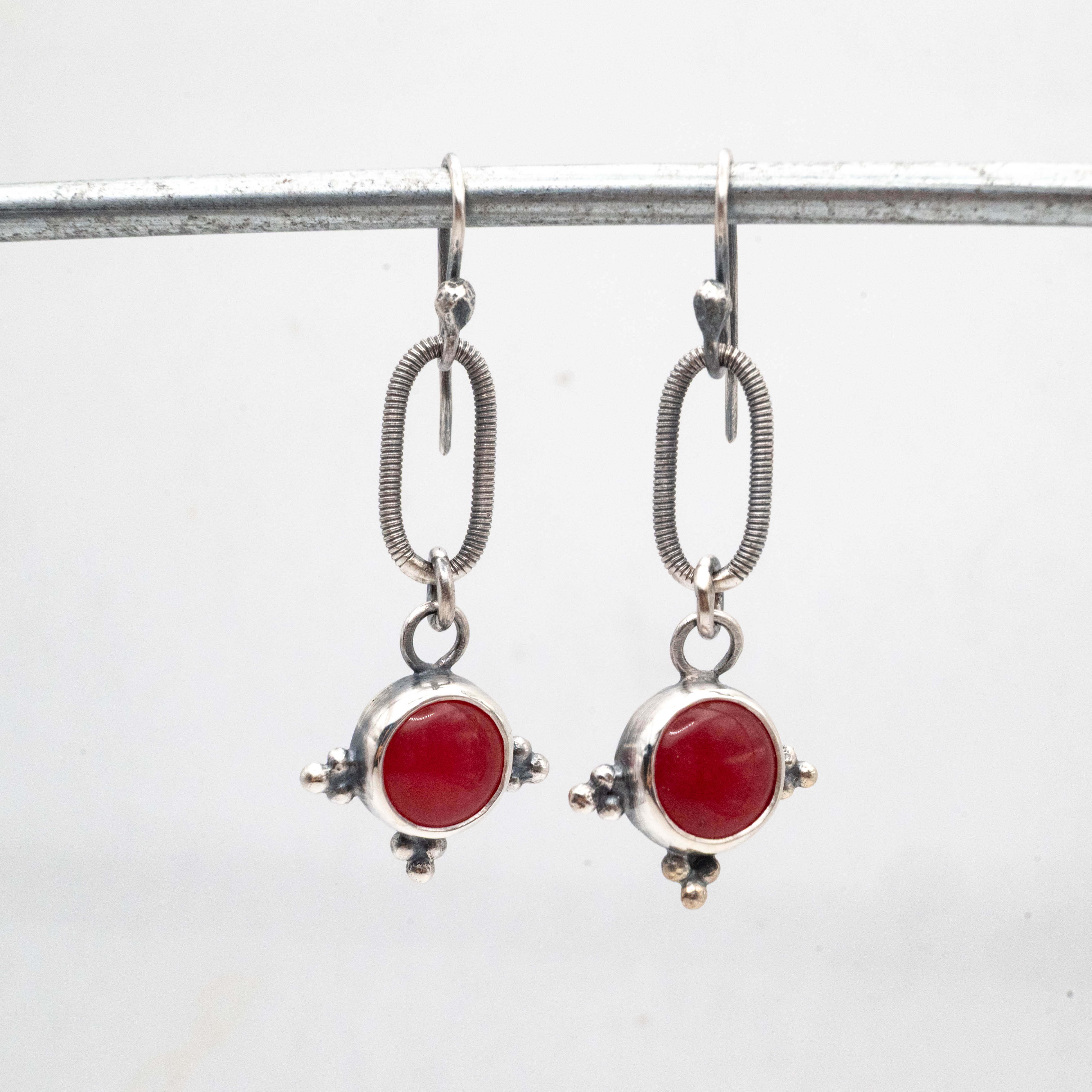 χειροποίητα σκουλαρίκια ασημένια