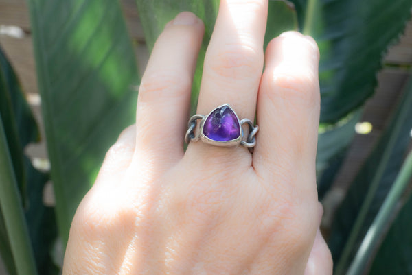 μοναδικό χειροποίητο δαχτυλίδι ασήμι