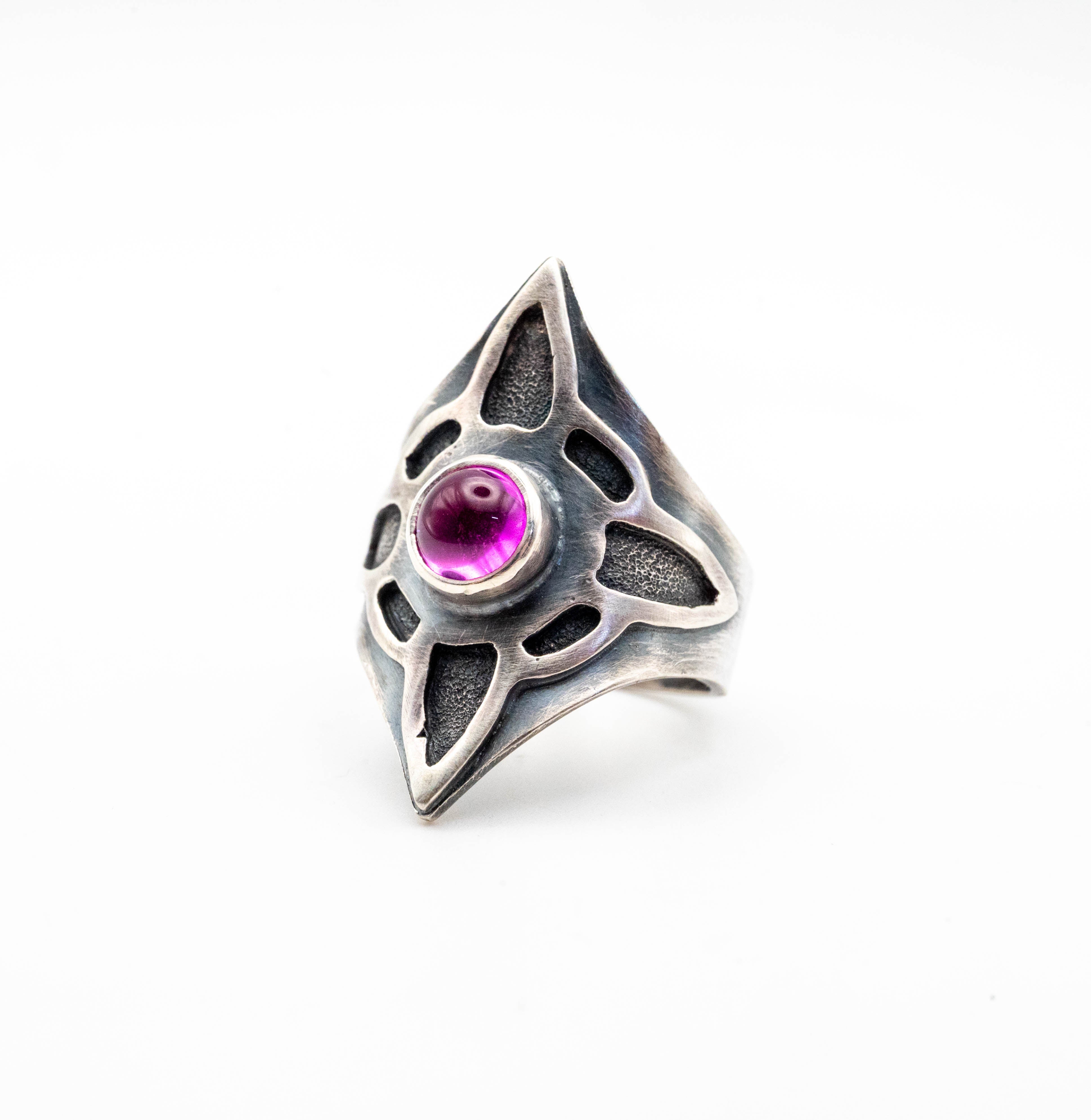 μινιμαλ γεωμετρικό δαχτυλίδι