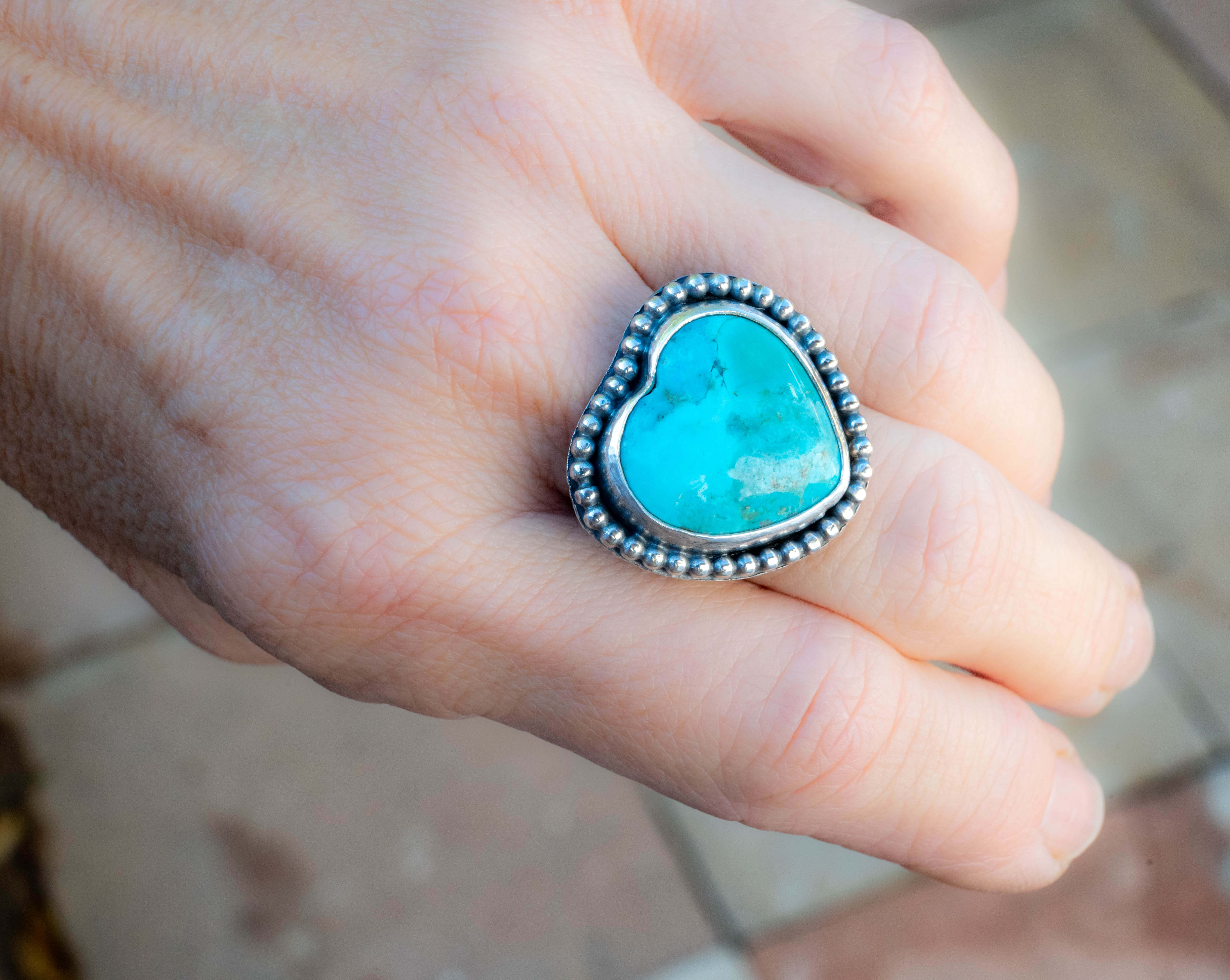 boho ασημένιο δαχτυλίδι