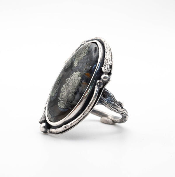 statement δαχτυλίδι από ασήμι 925