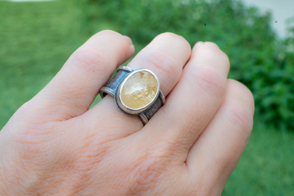 χειροποίητο ασημενιο δαχτυλιδι